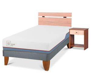 Cama europea 1.5 plazas Excellence plus + set Olmo Cic