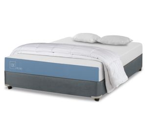 Box americano 2 plazas x 190 cm Excellence + almohadas + plumón Cic