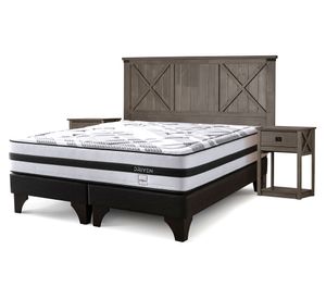 Cama europea 2 plazas Driven + set Ray Rosen