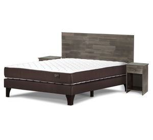 Cama europea 2 plazas Ergo T + set Tabor gris Rosen