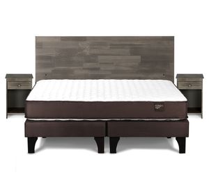 Cama europea 2 plazas Ergo T base dividida + set Tabor Rosen