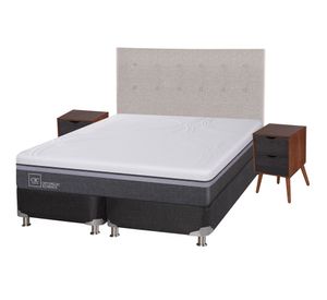Box spring 2 plazas Ortopedic advance base dividida B5 + set Tigris/ Niger Cic