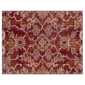 Alfombra 57x90 cm Heatset Classic rojo Idetex.