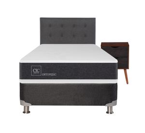 Box spring 1,5 plazas Ortopedic + set Níger/Éufrates Cic