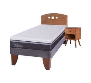 Cama europea 1.5 plazas Ortopedic advance + set New Gales Cic