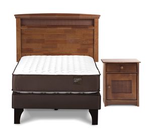 Cama europea 1 plaza Ergo T + set Veneto Rosen
