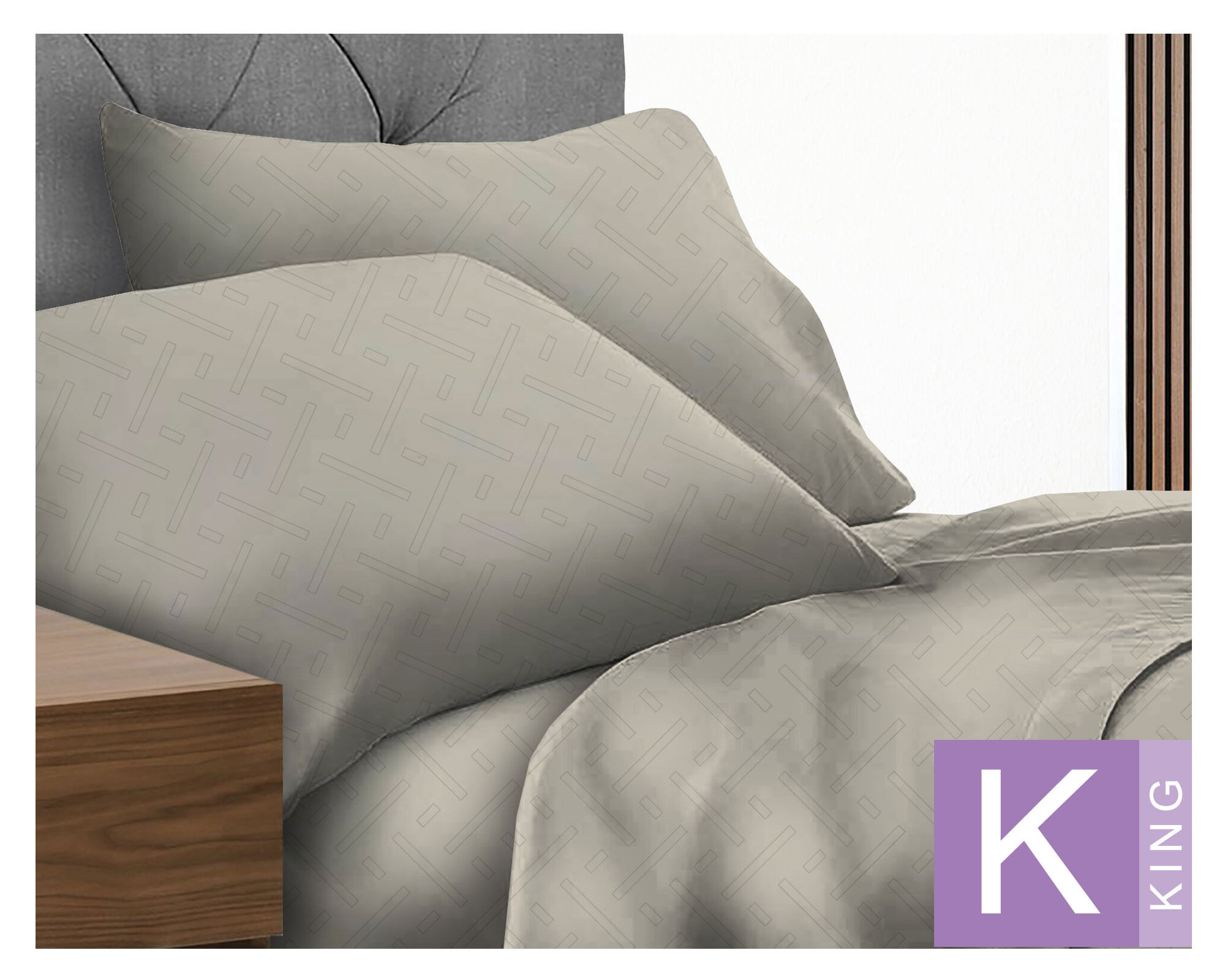Juego sábanas king 144H Illusions