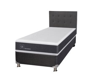 Box spring 1,5 plazas Ortopedic + respaldo Éufrates Cic