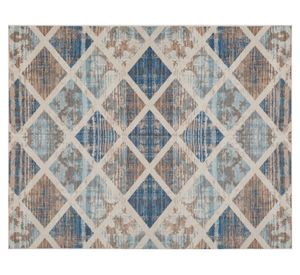 Alfombra vintage 195x285 cm Sky 3 blue Idetex