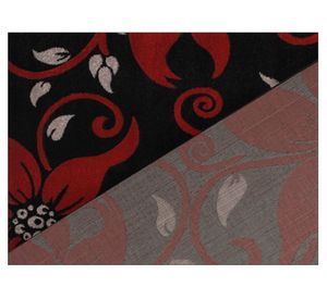 Alfombra 133x180 cm Frize Carved 1 negro Idetex.