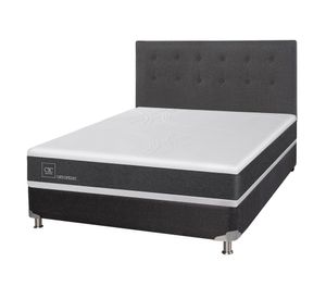 Box spring 2 plazas Ortopedic B5 + respaldo Éufrates Cic