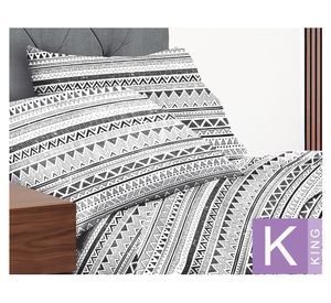 Juego sábanas king 144H Berk Illusions.