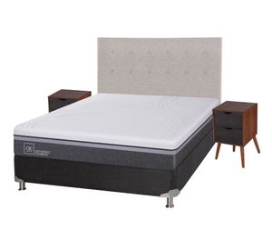 Box spring 2 plazas Ortopedic advance B5 + set Tigris/ Niger Cic