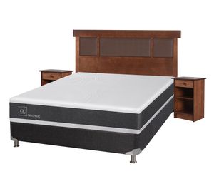 Box spring 2 plazas Ortopedic B5 + set New Dublin caramelo Cic