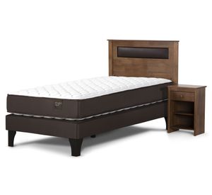 Cama europea 1.5 plazas Ergo T + set Ferrara Rosen