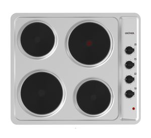 Encimera eléctrica inoxidable 4Q Groner