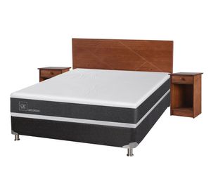 Box spring 2 plazas Ortopedic B5 + set New Villarrica Cic