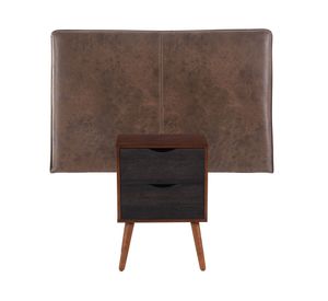 Respaldo single + velador Baker Cic