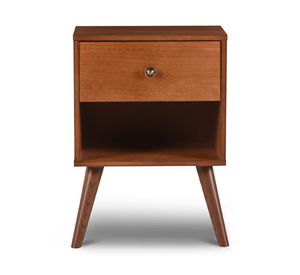 Velador 1 cajón Gales haya