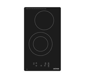 Encimera vitrocerámica 2 quemadores HE2TB Groner