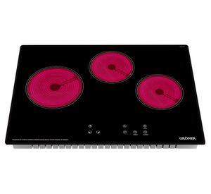Encimera vitrocerámica Touch Black 3Q Groner