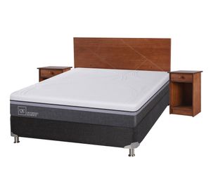 Box spring 2 plazas Ortopedic advance B5 + set New Villarrica Cic