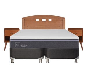 Box spring 2 plazas Ortopedic advance base dividida B5 + set New Gales Cic