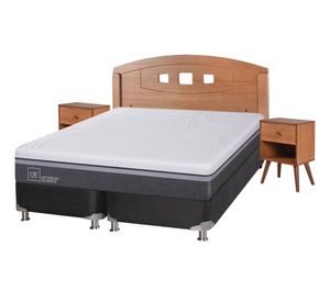Box spring 2 plazas Ortopedic advance base dividida B5 + set New Gales Cic