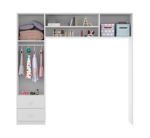 Ropero 3 puertas Essencial blanco Be Design.