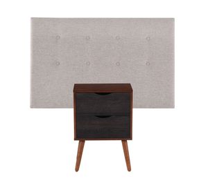 Respaldo single + velador Tigris Cic