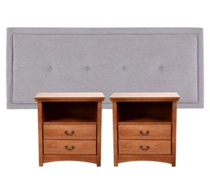 Respaldo 2 plazas + 2 veladores Ganges Cic