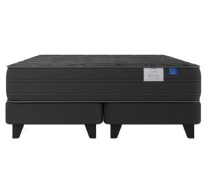 Cama europea King Black Flex
