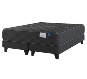 Cama europea King Black Flex