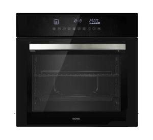 Horno eléctrico empotrable Black Touch triple vidrio 10F 59L QH59DBT