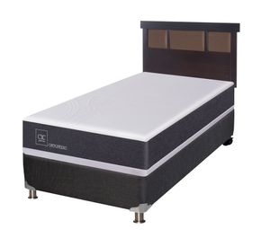Box spring New Ortopedic 1 plaza + respaldo Dublin Cic