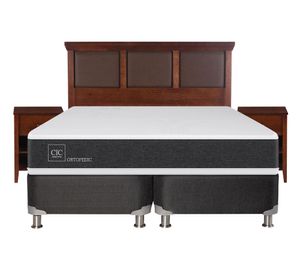 Box spring king Ortopedic B5 + set New Torino caramelo Cic