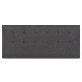 Respaldo 2 plazas Éufrates gris grafito Cic