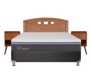 Box spring 2 plazas Ortopedic advance B5 + set New Gales Cic