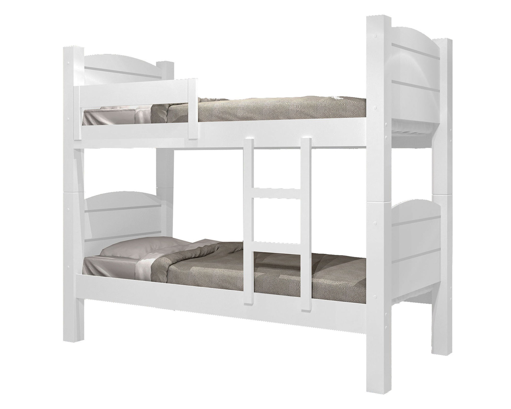 Be Design Camarote litera desmontable Liliane 1 plaza blanco