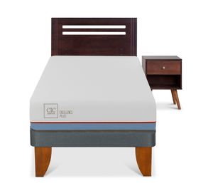 Cama europea 1 plaza Excellence Plus + set New Munich