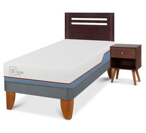 Cama europea 1 plaza Excellence Plus + set New Munich