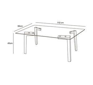 Mesa de centro Glass