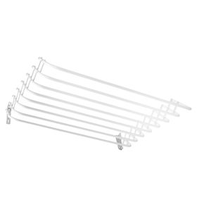 Tendedero plegable 80 cm blanco Cotidiana.