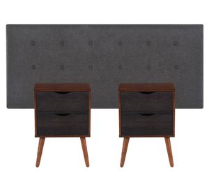 Respaldo 2 plazas + 2 veladores Éufrates Cic