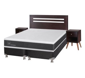 Box spring 2 plazas Ortopedic base dividida B5 + set New Múnich Cic