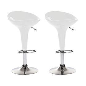 Silla bar Braida blanco 2 unidades M+Design