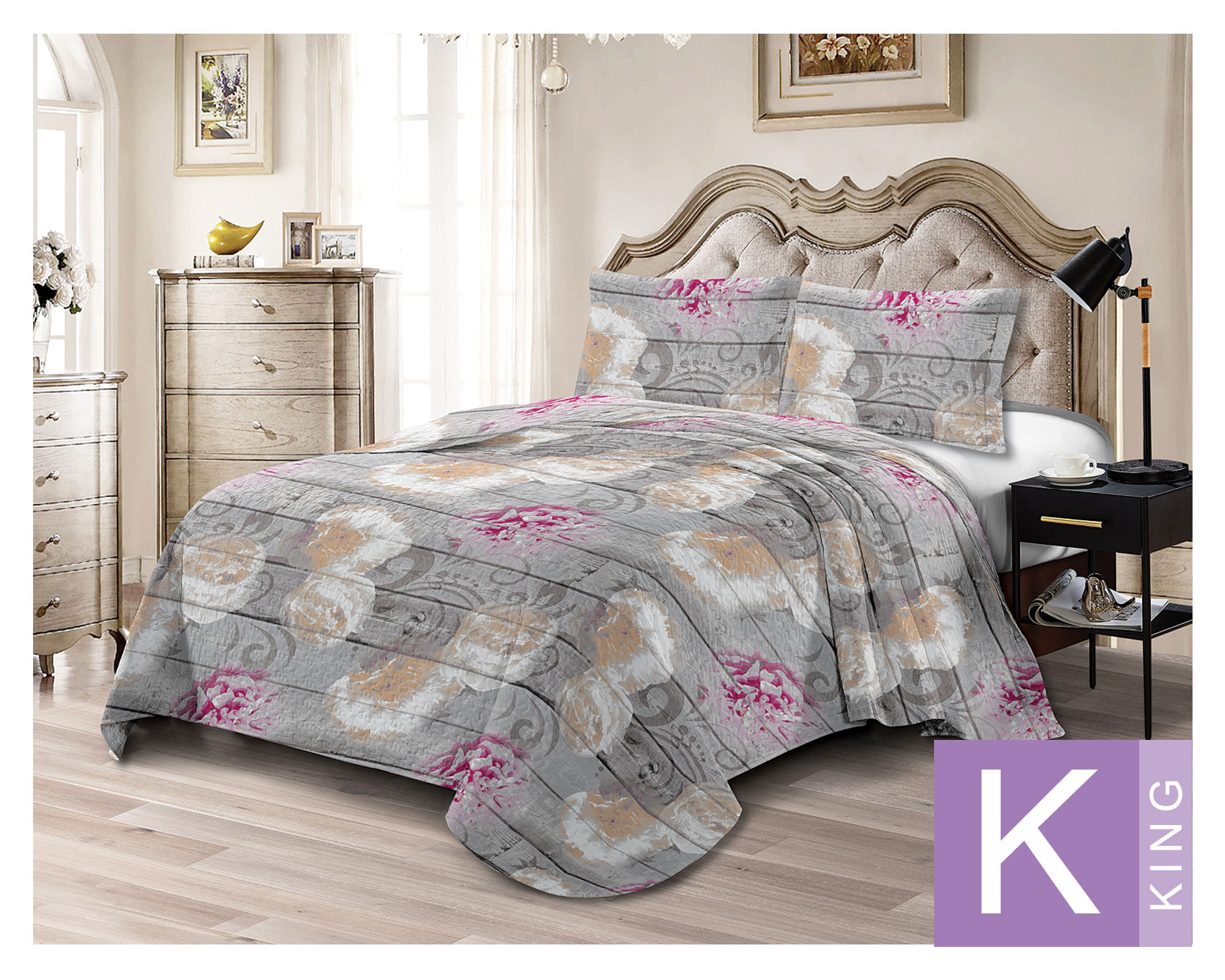Idetex Quilt king Rienza Illusions