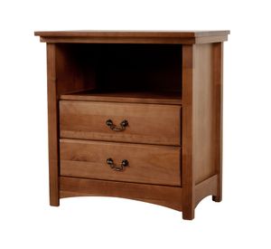 Velador 2 cajones Indo antique Cic