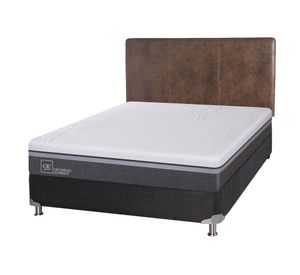 Box spring 2 plazas Ortopedic advance B5 + respaldo Baker Cic