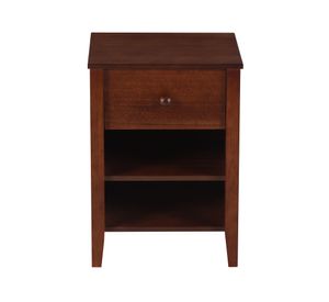 Velador 1 cajón New Torino caramelo Cic